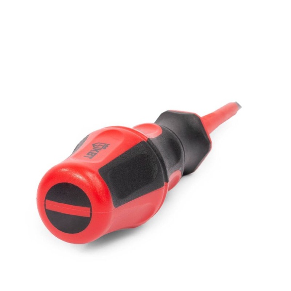 Отвертка диэлектрическая "Профи" шлиц 4.0х100 КВТ 78609