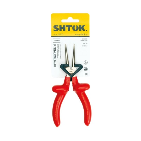 Круглогубцы диэлектрические 1000В 160мм (08205) SHTOK 376291