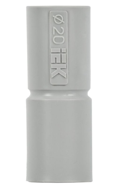 Муфта соединительная для жестких труб d20 GIG-20 ELASTA IEK CTA10D-GIG20-K41-100