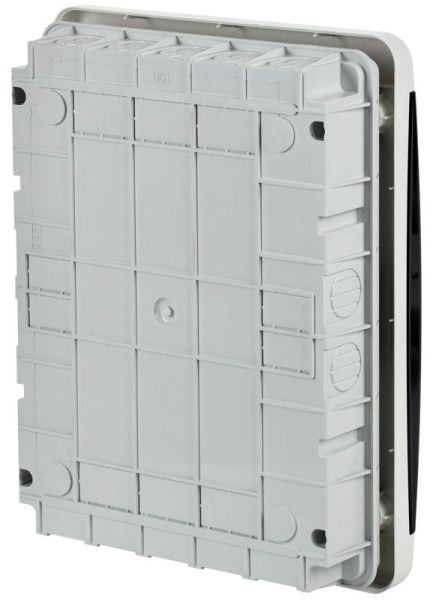 Корпус ЩРВ-П-24 TEKFOR IP41 черн. прозр. дверь пластик. IEK TF5-KP12-V-24-41-K01-K03