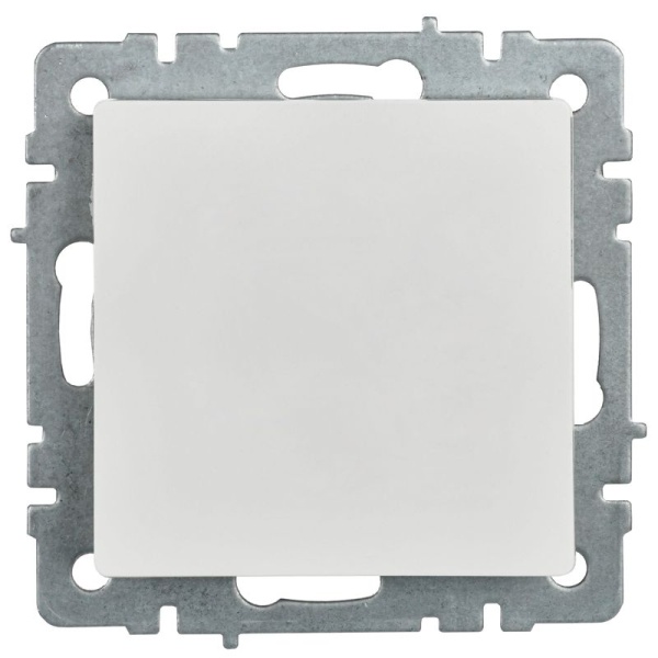 Заглушка с суппортом BRITE МЗ10-БрБ механизм бел. IEK BR-PL10-K01