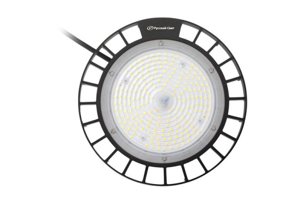 Светильник светодиодный ДСП IB 11 S 100W M 850 BK 257х257х155мм 100Вт 5000К IP65 High Bay подвесной черн. Русский Свет 16091124342