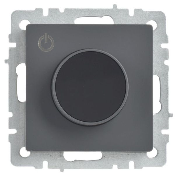 Термостат электронный с индик. BRITE СП IP20 ТС10-1-БрГ механизм графит IEK BR-RT11-K53