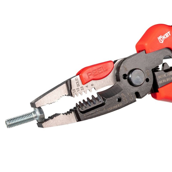 Пассатижи-мультитул 215мм ПРОФИ КВТ 101597