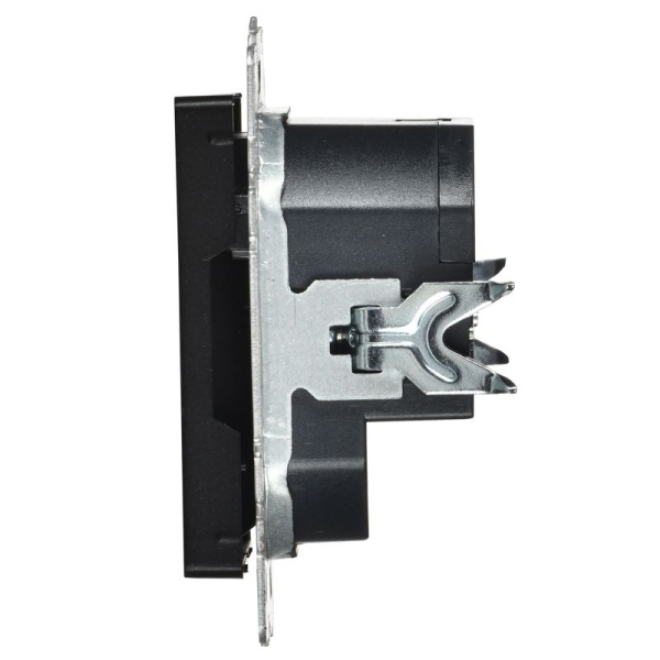 Подсветка светодиодная BRITE встраив. ПЛ20-БрЧ механизм черн. IEK BR-FL20-K02