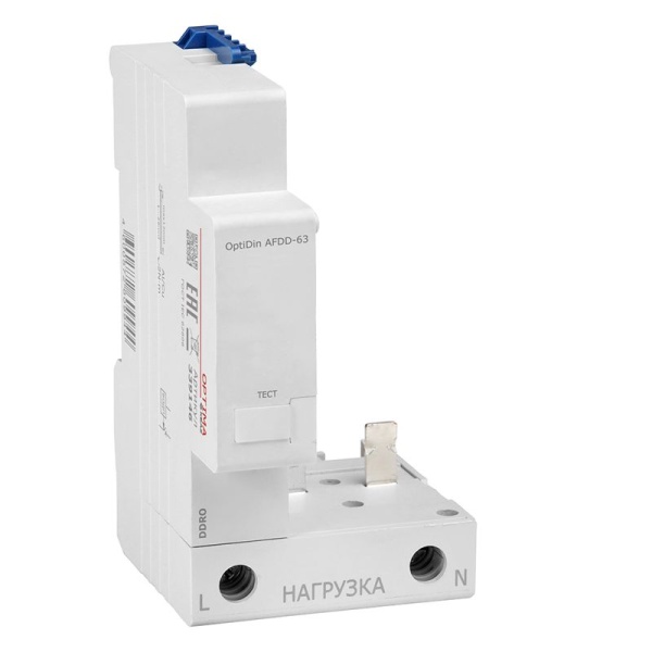 Устройство защиты от дугового пробоя (УЗДП) OptiDin AFDD-63-УХЛ3 КЭАЗ 339146
