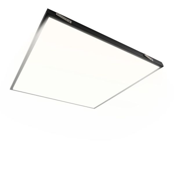 Светильник светодиодный PPL 588/G OPAL 40Вт 4000К IP40 588х588х25мм BLACK ДВО в потолок Грильято панель Pro JazzWay 5062023