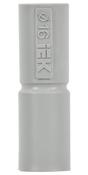 Муфта соединительная для жестких труб d16 GIG-16 ELASTA IEK CTA10D-GIG16-K41-100