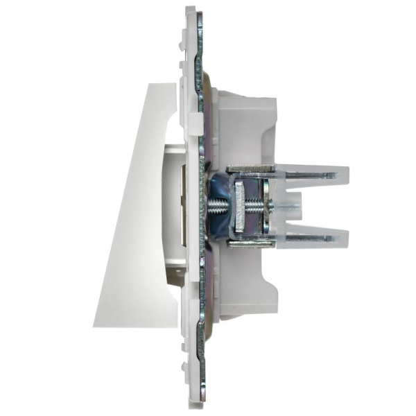 Вывод кабеля SKANDY SK-O01W арктич. бел. IEK SK-VK10-0-K01