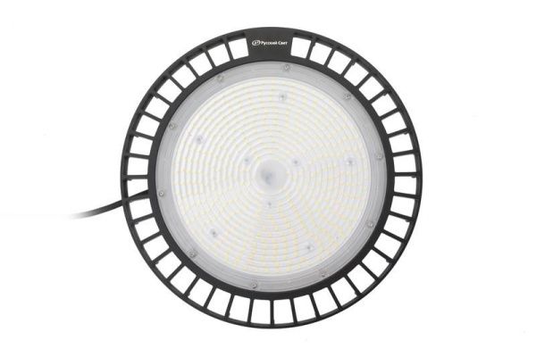 Светильник светодиодный ДСП IB 11 S 150W VW 840 BK 298х298х112мм 150Вт 4000К IP65 High Bay подвес черн. Русский Свет 16091123172