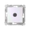 Розетка TV оконечная СП Pixel 1DB механизм перламутр. TOKOV ELECTRIC TKE-PX-A1O-C04