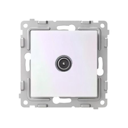 Розетка TV оконечная СП Pixel 1DB механизм перламутр. TOKOV ELECTRIC TKE-PX-A1O-C04