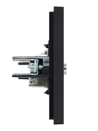 Розетка TV оконечная FORTE&PIANO FP128 черн. IEK FP-A10-O-K02