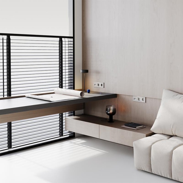 Розетка 1-м СП S70 16А с заземл. механизм кашемир Voltum VLS040103