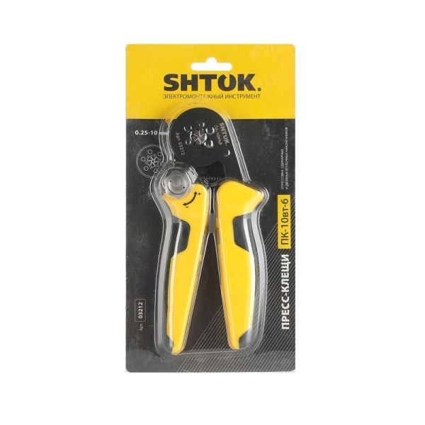 Пресс-клещи ПК-10вт-6 (03212) SHTOK 376187