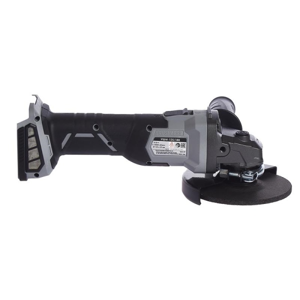 Машина шлифовальная угловая аккумуляторная бесщеточная УШМ-125/18В Li-ion АПИ (кейс без аккум. и ЗУ) ИНТЕРСКОЛ 578.0.0.70