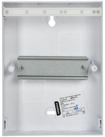 Бокс ЩРН-П-6 мод. навесной пластик IP41 GENERICA MKP12-N-06-41-G