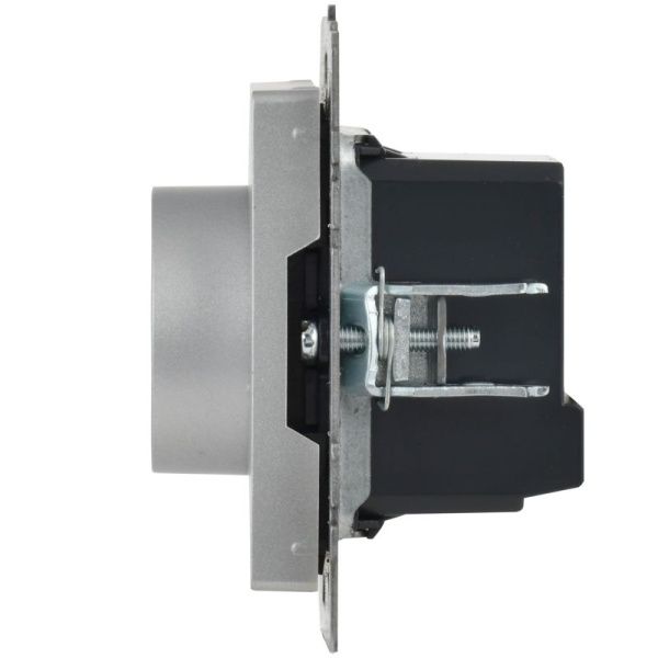 Термостат электронный с индик. BRITE СП IP20 ТС10-1-БрА механизм алюм. IEK BR-RT11-K47