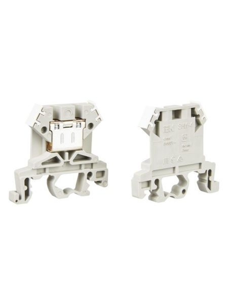 Зажим наборный ЗНИ-4кв.мм (JXB35А) сер. IEK YZN10-004-K03