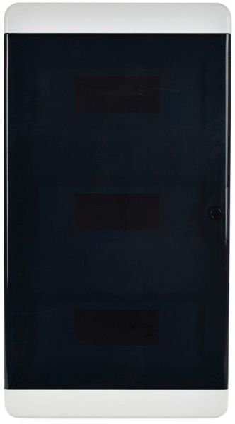 Корпус ЩРН-П-36 TEKFOR IP41 черн. прозр. дверь пластик. IEK TF5-KP12-N-36-41-K01-K03