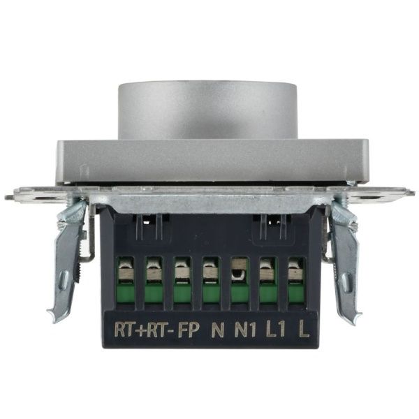 Термостат электронный с индик. BRITE СП IP20 ТС10-1-БрА механизм алюм. IEK BR-RT11-K47