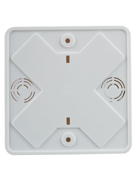 Коробка распаячная ОП 100х100х29 IP20 KM41219 (6 клем. 6кв.мм) бел. IEK UKO10-100-100-029-K01