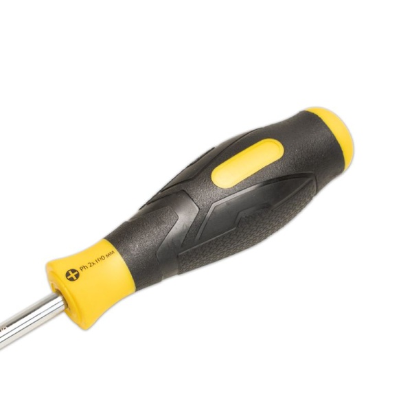 Отвертка РН 2х100мм (09108) SHTOK 376325