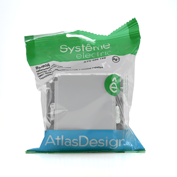 Вывод кабеля AtlasDesign механизм бел. SE ATN000199