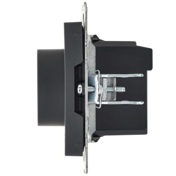 Термостат электронный с индик. BRITE СП IP20 ТС10-1-БрГ механизм графит IEK BR-RT11-K53