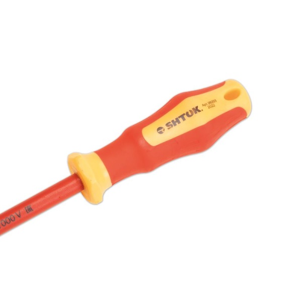 Отвертка 1000В SL 6.5х150мм (09203) SHTOK 376336