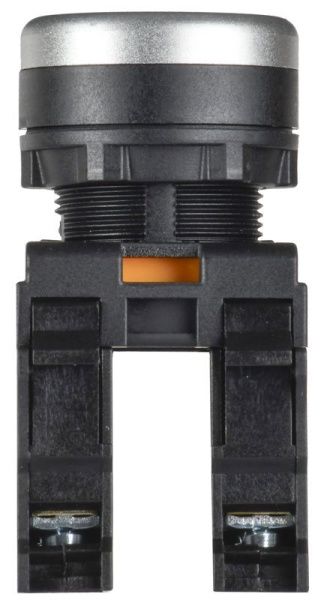 Кнопка d22мм 1НО+1НЗ MASTER желт. IEK MI-BT60-11-3-22-K05