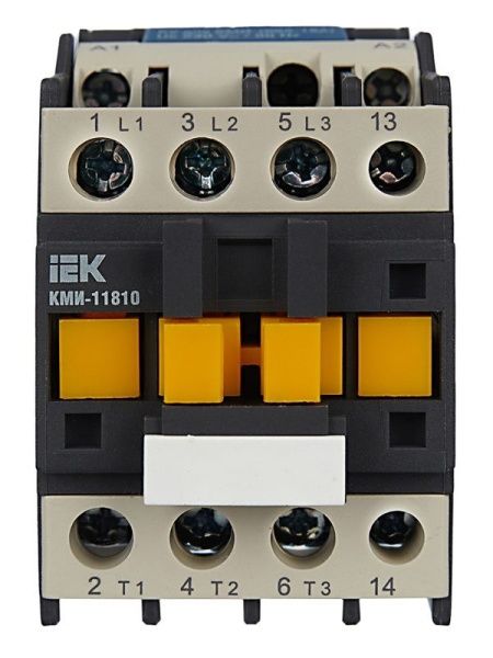 Контактор КМИ-11810 18А 230В/АС3 1НО KARAT IEK KKM11-018-230-10