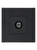 Розетка TV оконечная FORTE&PIANO FP128 черн. IEK FP-A10-O-K02