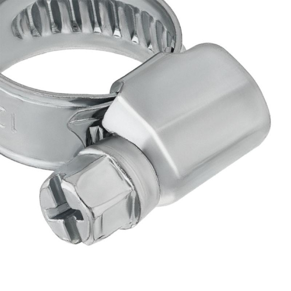 Хомут стальной червячный 12-20 (Россия) Rexant 07-0612