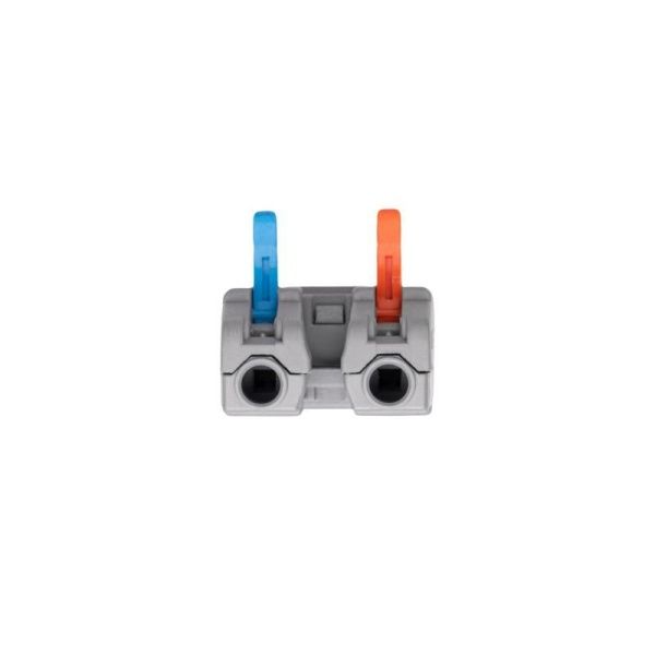 Клемма монтажная СМК PTC-2P 4224 BL/2 450В 32А 0.08-2.5(4.0)кв.мм JazzWay 5073760