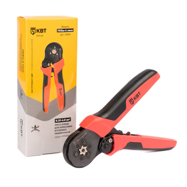 Пресс-клещи ПКВш-6 КВТ 74593
