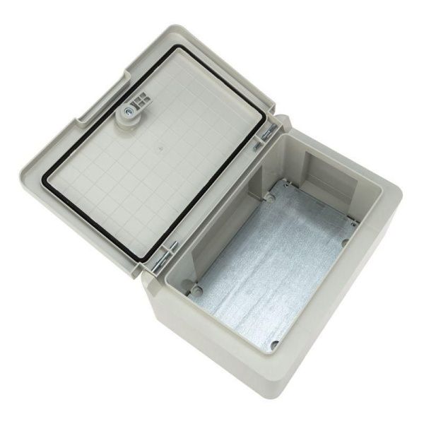 Корпус ЩМПп 300х200х130 УХЛ1 IP65 с монтажн. панелью ABS пластик. Rexant 11-0400