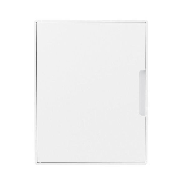 Щиток настенный Фрейм (FRAME) ЩРн-п-24 24мод. с бел. дверцей с 4 шинами PEN (2шт на 8 отверст. и 2шт на 6 отверст) бел. DKC F24W1WW