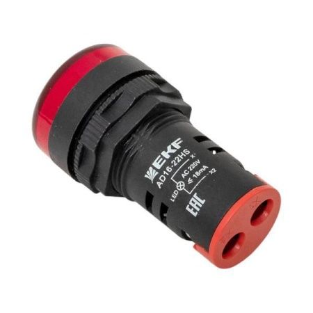 Матрица светодиодная AD16-22HS крас. EKF ledm-ad16-r