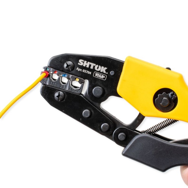 Пресс-клещи ПК-23+ матрица профиль овал 0.25-6.0кв.мм (03704) SHTOK 376211