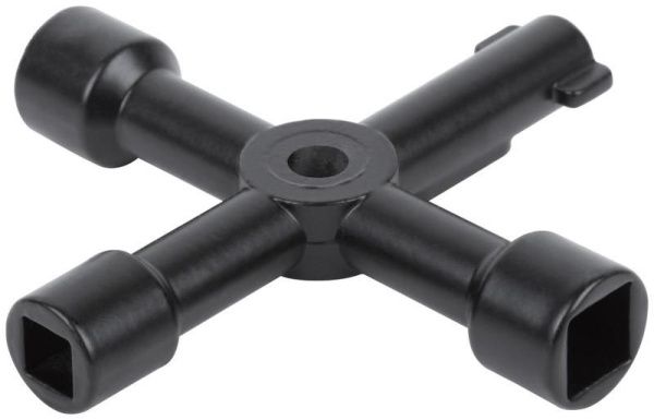 Ключ универсальный для электрошкафов 4-в-1 FIT 60105