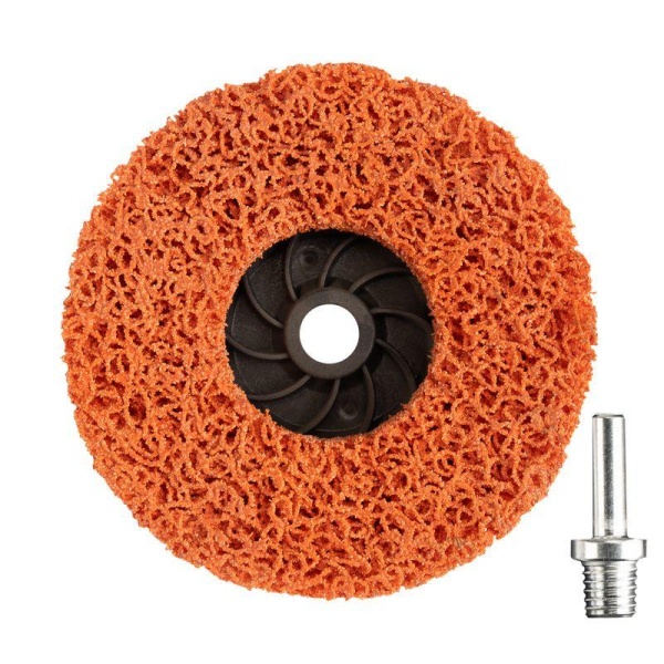 Круг зачистной CERAMIC 125хМ14 быстрая уст. адаптер коралл Kranz KR-90-0030-1