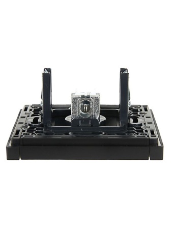 Розетка TV оконечная FORTE&PIANO FP128 черн. IEK FP-A10-O-K02