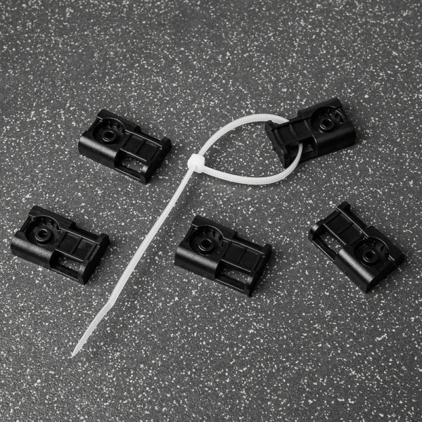 Площадка под стяжку для прямого монтажа черн. (уп.100шт) Rexant 07-2106