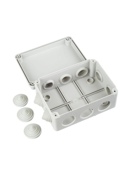 Коробка распаячная ОП 150х110х70 IP44 KM41241 (10 каб.ввод.) IEK UKO10-150-110-070-K41-44