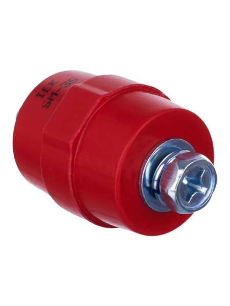 Изолятор SM35 (М8) силовой с болтом IEK YIS11-35-10-B