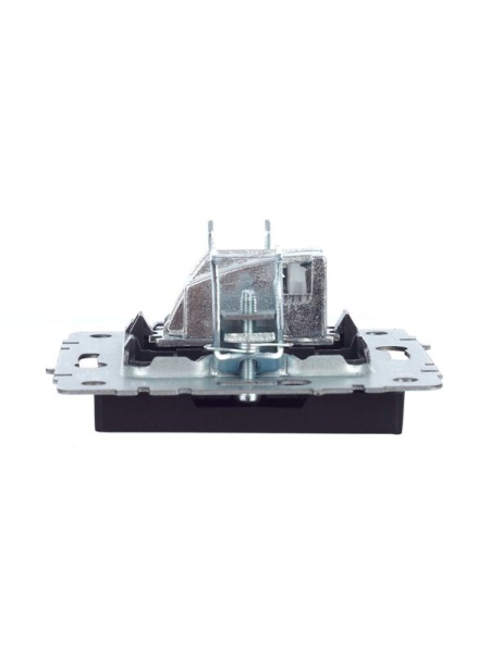 Розетка телевизионная оконечная TV СП Brite РТВ11-0-БрЧ механизм черн. IEK BR-A10-O-K02