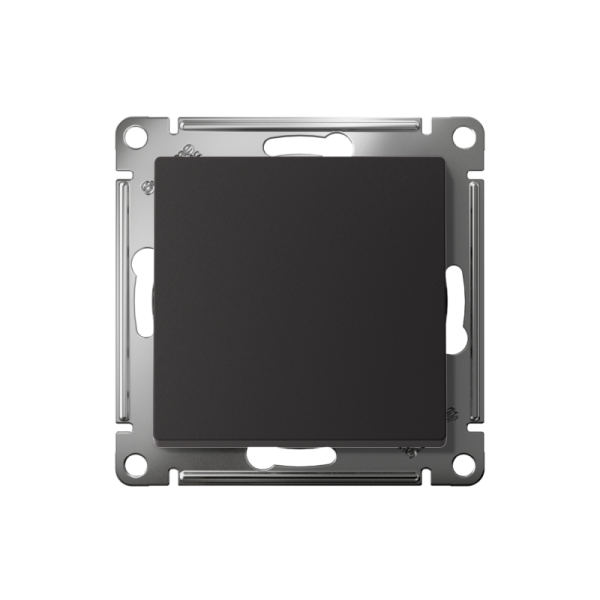 Выключатель 1-кл. СП AtlasDesign 10А IP20 (сх. 1) 10AX с самовозвратом механизм карбон SE ATN001015