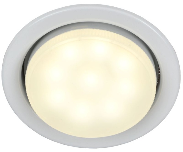 Светильник точечный GX53 встраив. бел. IEK LUVB0-GX53-1-K01