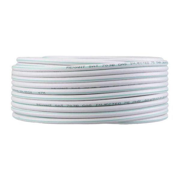Кабель SAT 703B+Cu/Al/Cu (75%) 75Ом Б (уп.50м) Rexant 01-2431-50
